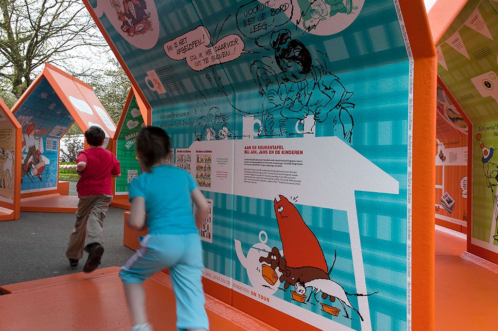 Jan, Jans en de kinderen ON TOUR tentoonstelling in de keukenhof