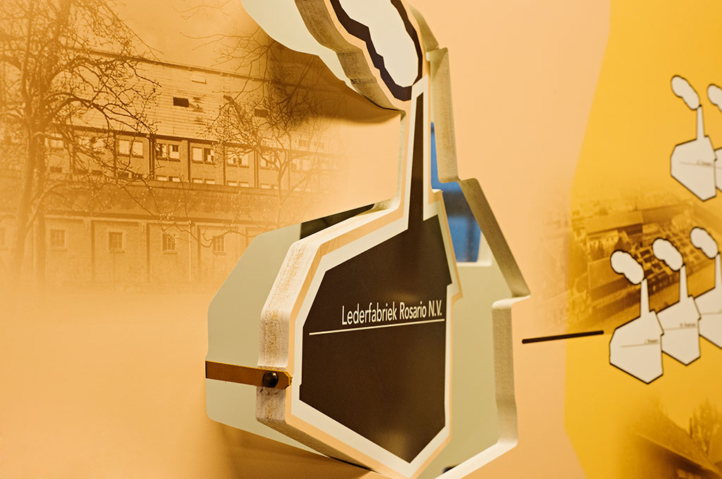 Overzichtsbeeld van de tentoonstelling Dongen van nul tot nu in de Looierij.