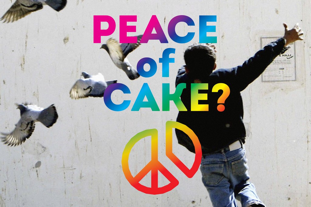 Beeldmerk van de tentoonstelling Peace of cake? Vrede: geen kant-en-klaar recept.